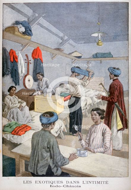 Indochina exhibition, Universal Exhibition of 1900, Paris, 1900. Artist: Oswaldo Tofani