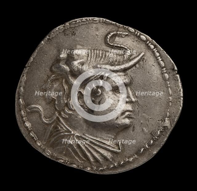 Indo-Greek Coin,  200-180 BC. Artist: Unknown.