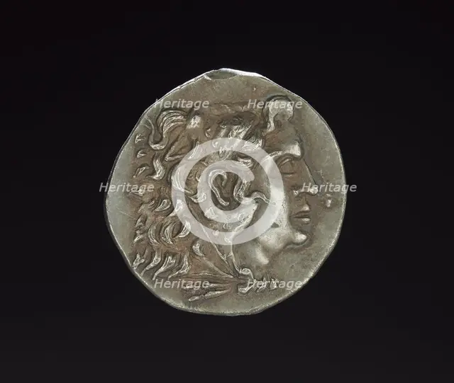Indo-Greek Coin, c. 200-1 BC. Creator: Unknown.