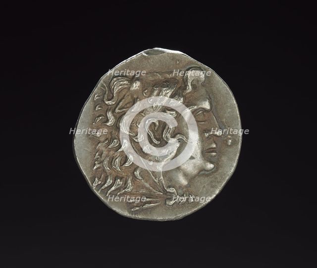 Indo-Greek Coin, c. 200-1 BC. Creator: Unknown.