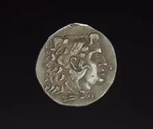 Indo-Greek Coin, c. 200-1 BC. Creator: Unknown