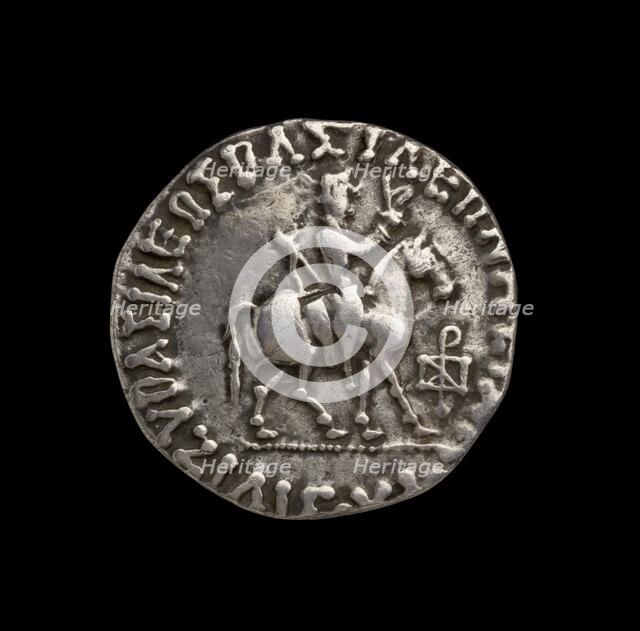 Indo-Scythian Coin, 50 BC-30 BC. Artist: Unknown.