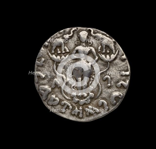Indo-Scythian Coin, 50 BC-30 BC. Artist: Unknown.