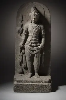 Indra, Chief of the Gods (image 1 of 2), early 9th century. Creator: Unknown