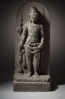 Indra, Chief of the Gods (image 1 of 2), early 9th century. Creator: Unknown