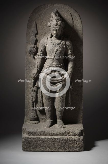 Indra, Chief of the Gods (image 1 of 2), early 9th century. Creator: Unknown.