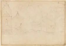 Indrajit Makes Offerings: Folio from the Siege of Lanka series, ca. 1725. Creator: Manaku