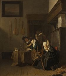 Indulgent Old Lady, 1654. Creator: Jacob van Loo