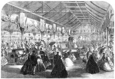 Industrial Exhibition at Bingley Hall, Birmingham, 1865. Creator: Unknown