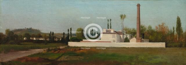 Industrial Plant, c. 1865-1870. Creator: Antoine Chintreuil (French, 1814-1873).