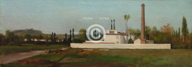 Industrial Plant, c. 1865-1870. Creator: Antoine Chintreuil (French, 1814-1873).