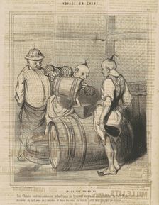 Industrie chinoise, 19th century. Creator: Honore Daumier