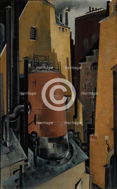 Industry, ca. 1923. Creator: Preston Dickinson.