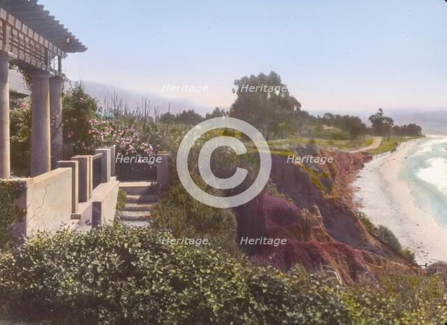 "Inellan," Walter Douglas house, Channel Drive, Montecito, California, 1917. Creator: Frances Benjamin Johnston.