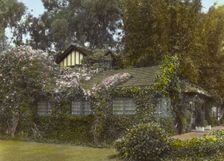 "Inellan," Walter Douglas house, Channel Drive, Montecito, California, 1917. Creator: Frances Benjamin Johnston