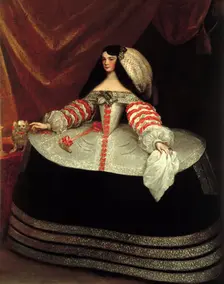 Inés de Zúñiga, Countess of Monterrey, 1660-1670. Artist: Carreño de Miranda, Juan (1614-1685)