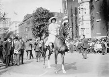 Inez Milholland, 1913. Creator: Bain News Service