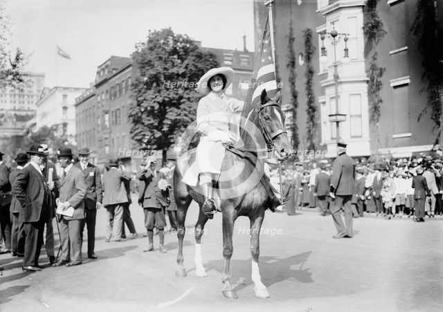 Inez Milholland, 1913. Creator: Bain News Service.