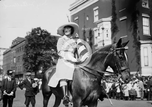 Inez Mullholland [i.e. Milholland], 1913. Creator: Bain News Service.