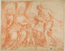 Infant Oedipus Brought Home by Shepherd, 1675/99