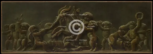 Infant Bacchanal, 1780s. Creator: Piat Joseph Sauvage.