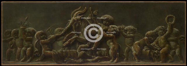 Infant Bacchanal, 1780s. Creator: Piat Joseph Sauvage.