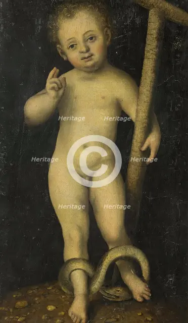 Infant Christ, 1550. Creator: Lucas Cranach the Elder.
