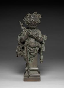 Infant Faun, c. 1890-1895. Creator: Frederick William MacMonnies (American, 1863-1937)