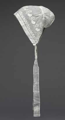 Infant's Cap, first half 19th century. Creator: Unknown