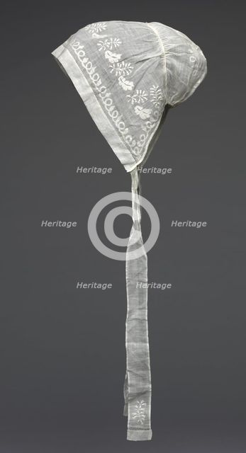 Infant's Cap, first half 19th century. Creator: Unknown.