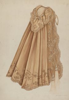 Infant's Cape, c. 1938. Creator: Florence Earl