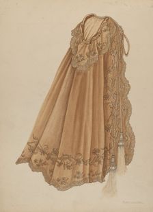 Infant's Cape, c. 1938. Creator: Florence Earl