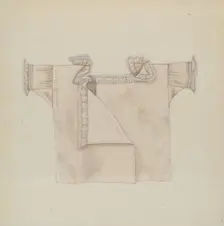 Infant's Shirt, c. 1937. Creator: Mary E Humes