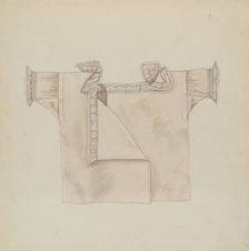 Infant's Shirt, c. 1937. Creator: Mary E Humes