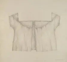 Infant's Shirt, c. 1937. Creator: Richard Whitaker