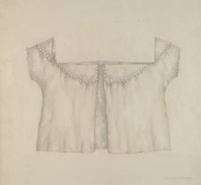 Infant's Shirt, c. 1937. Creator: Richard Whitaker