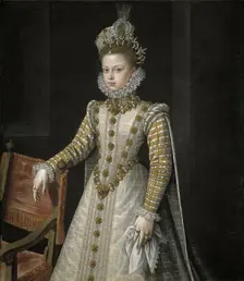 Infanta Isabel Clara Eugenia, 1577. Creator: Alonso Sanchez Coello