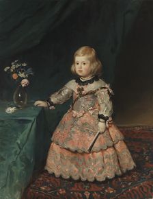Infanta Margarita in a Pink Gown, copy after Velázquez, 1894. Creator: Helene Schjerfbeck