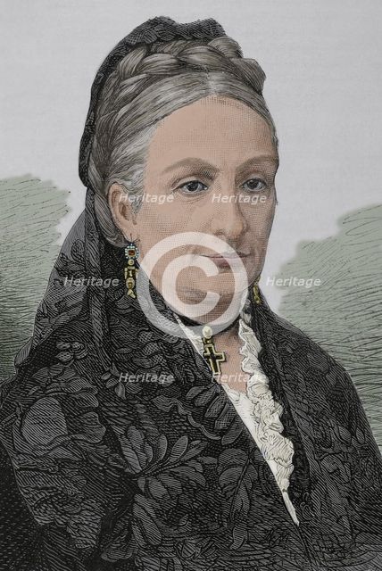 Infanta María Luisa Fernanda of Spain, (1832-1897), 1878. Creator: Unknown.