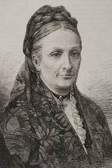 Infanta María Luisa Fernanda of Spain (1832-1897), Infanta of Spain, Duchess of Montpensier, 1878. Creator: Unknown