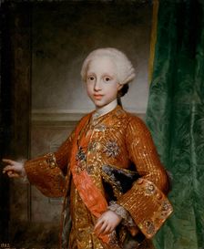 Infante Francisco Javier of Spain, (1757-1771), 1767. Creator: Anton Raphael Mengs