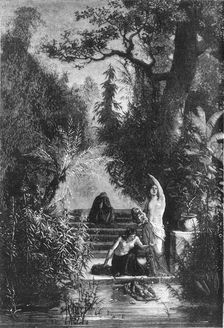 Infanticide on the Banks of the Jumna c1891. Creator: James Grant