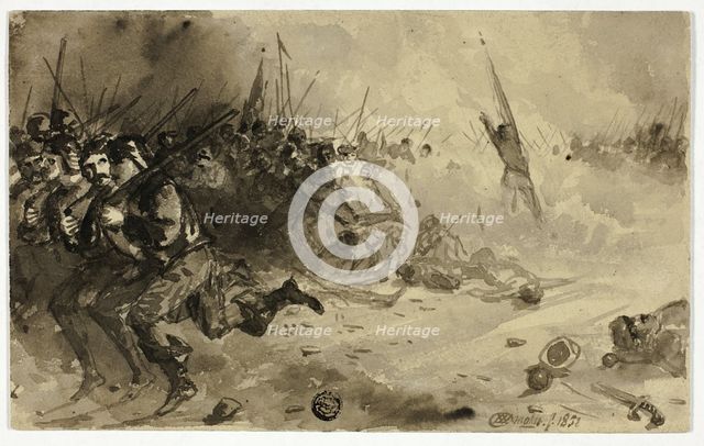 Infantry Battle, n.d. Creator: Unknown.