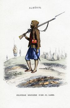 Infantry of Abd-el-Kader, Algeria