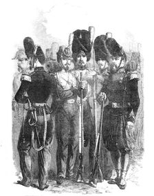 Infantry of the French Imperial Guard, 1854. Creator: Unknown