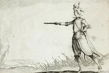 Infantry Officer, 1617. Creator: Jacques Callot