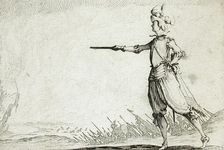 Infantry Officer, 1617. Creator: Jacques Callot