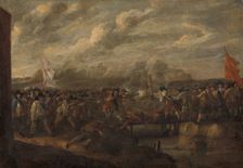 Infantry Skirmish in the Eighty Years War, c.1645. Creator: Nicolaas van Eyck