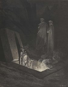 Inferno. Illustration to the Divine Comedy by Dante Alighieri