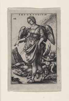 Infortunium (The Misfortune), 1541. Creator: Beham, Hans Sebald (1500-1550)
